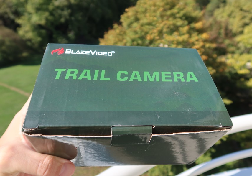 trail camera blaze video A106w